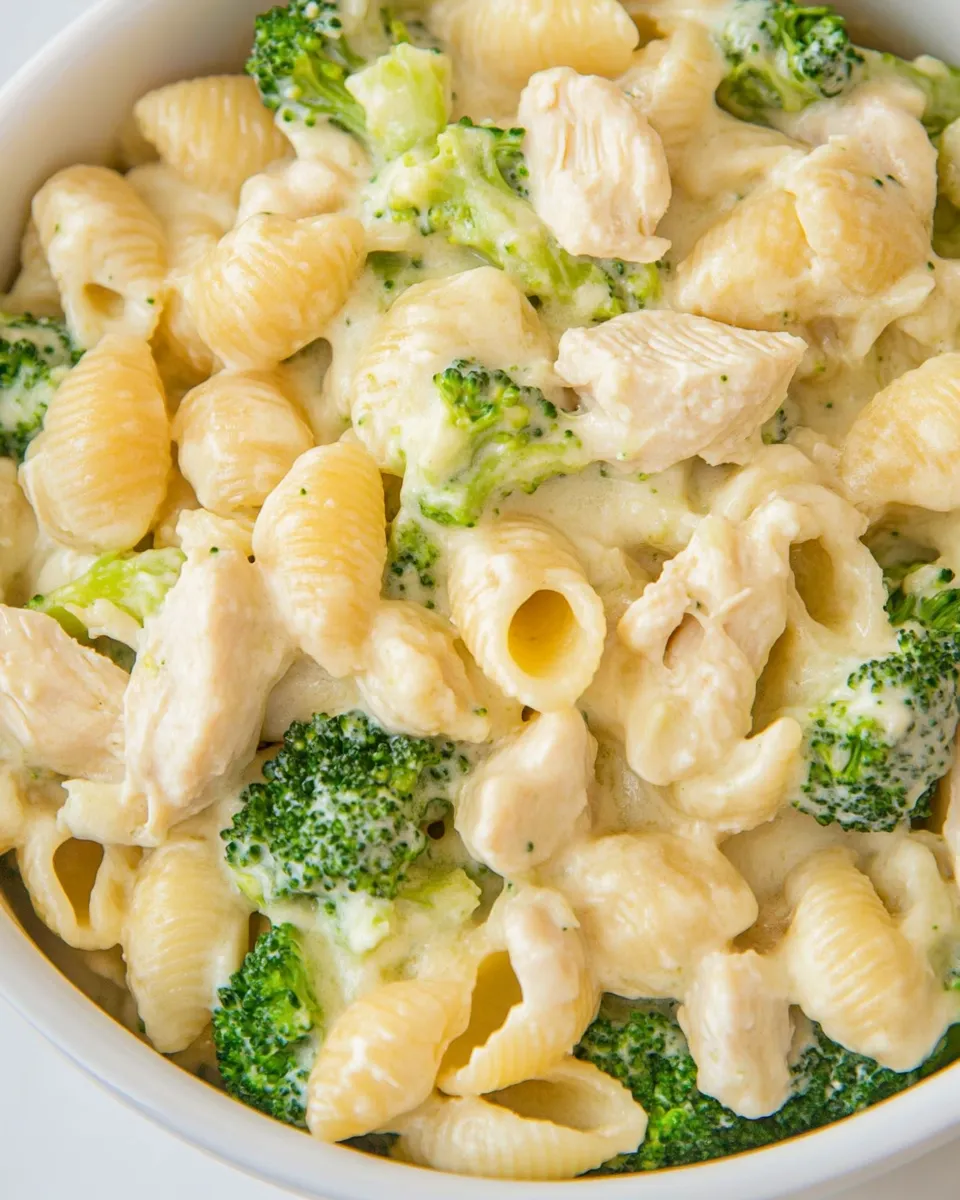 Elevate Your Dinner: Creamy Broccoli Chicken Shells